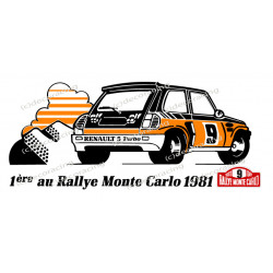 RENAULT 5 turbo Monte-Carlo...