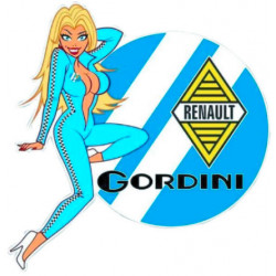Sticker "gordini girl"...