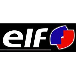 ELF, sticker logo  (en...