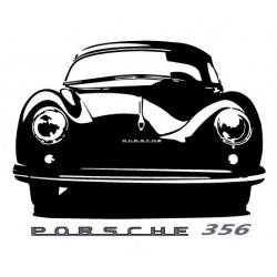 Porsche 356 (de face)...