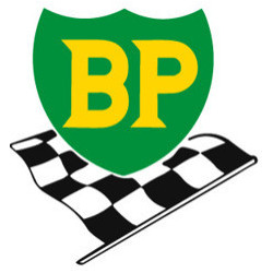 BP ancien logo avec damier...